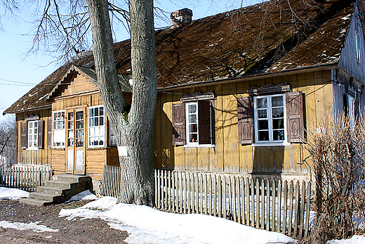 Pusk - stara plebania, obecnie Muzeum Regionalne