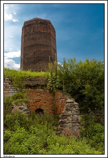 Bolesawiec - ruiny zamku kazimierzowskiego