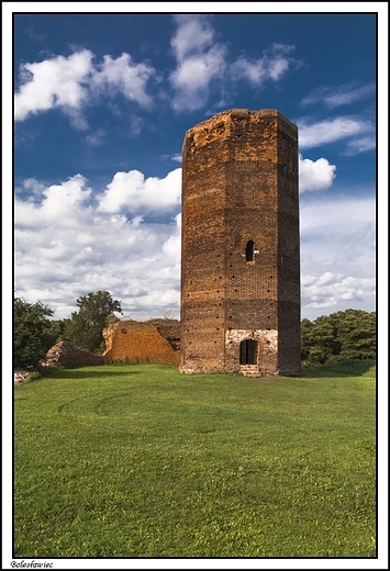 Bolesawiec - ruiny zamku kazimierzowskiego