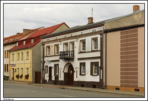 Bolesawiec - typowa maomiasteczkowa zabudowa