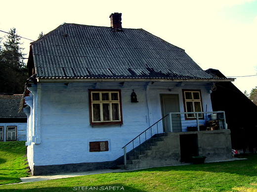 stara chata w Jurze Krakowsko-Czstochowskiej - Ojcw z nr 1