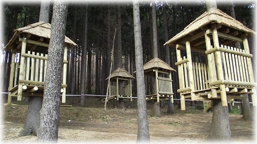 Powstaje park linowy w Zagórzu Śląskim