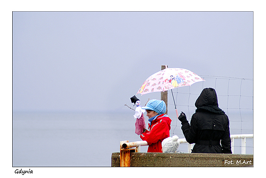 Gdynia - pierwszy dzie wiosny i topienie Marzanny