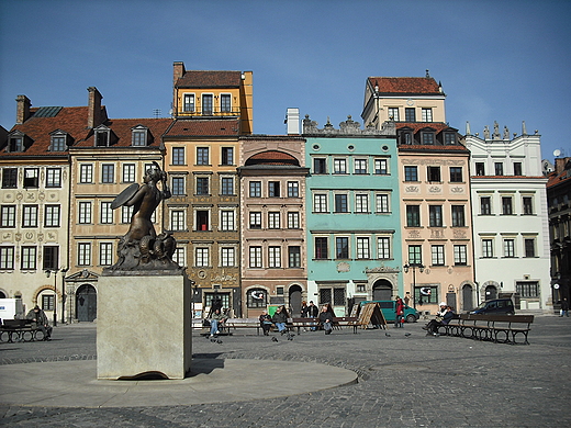 Warszawa. Rynek Starego Miasta.