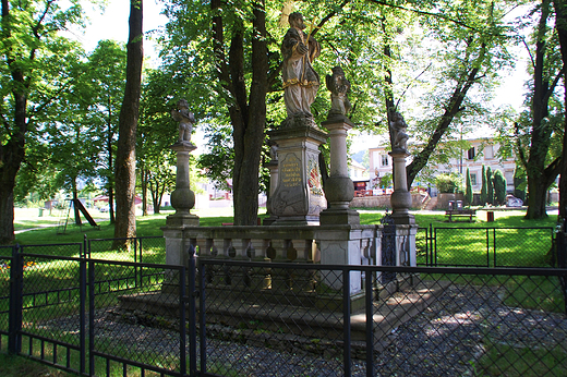 Bolesaww - Pomnik w.Ksawerego upamitniajcy tragedi zarazy