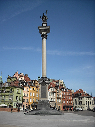 Warszawa. Kolumna Zygmunta III Wazy.