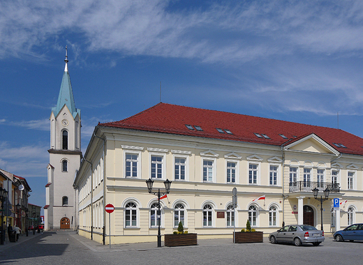 Rynek w Owicimiu.