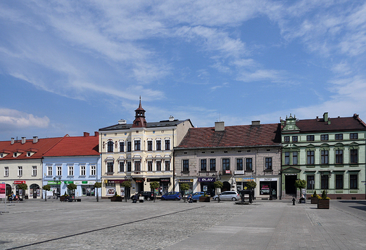 Rynek w Owicimiu.