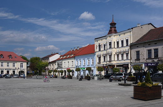 Rynek w Owicimiu.