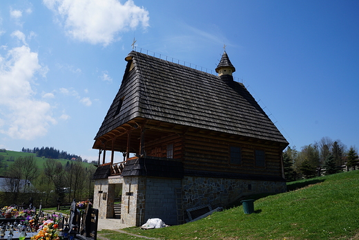 Gro Lenica. Drewniana kaplica Miosierdzia Boego