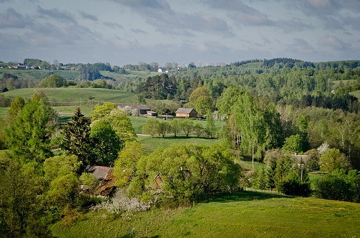 Wiosna w Suwalskim Parku Krajobrazowym.