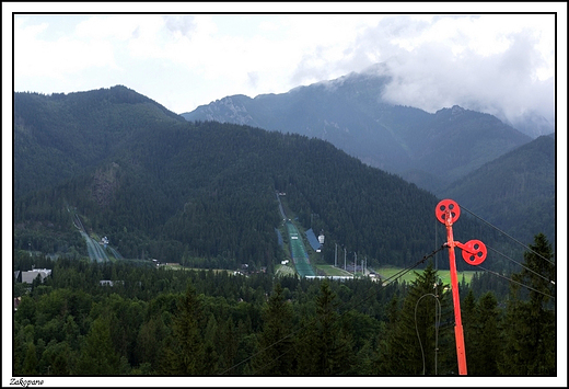 Zakopane - widok z Antawki