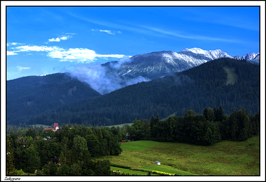 Zakopane - widok z Antawki