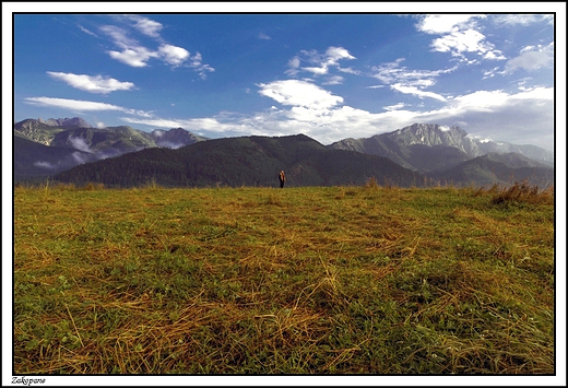 Zakopane - widok z Antawki