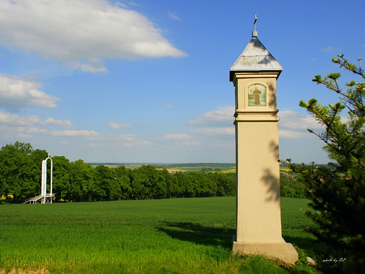 Kapliczka i bonia papieskie