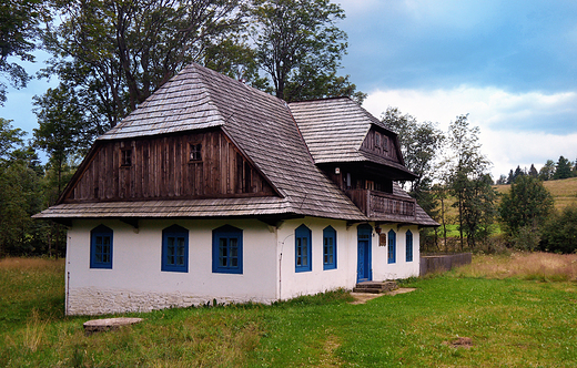 Orawski Park Etnograficzny w Zubrzycy Grnej. Biaa karczma z Podwilka.