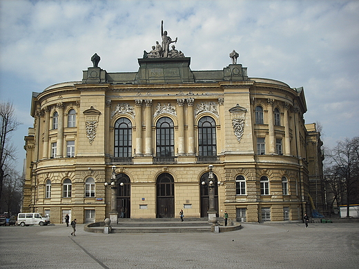 Warszawa. Gmach Gwny Politechniki Warszawskiej