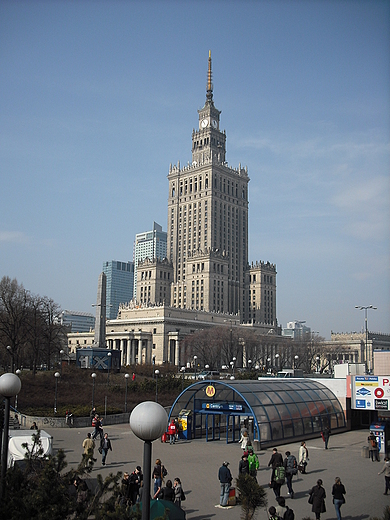 Warszawa. Pałac Kultury i Nauki
