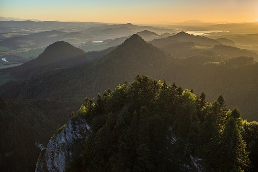 Pieniny. Widok z Trzech Koron