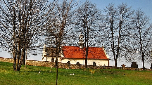 Koci cmentarny w. Tomasza z XVIII w. Dbrowa Grnicza