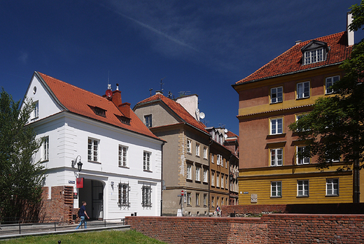 Warszawa. Fragment Starego Miasta.