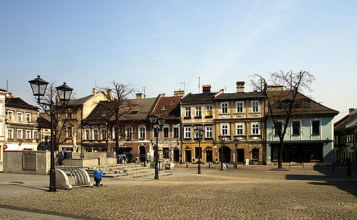 Bielsko-Biaa. Rynek na Wzgrzu - wschodnia pierzeja.