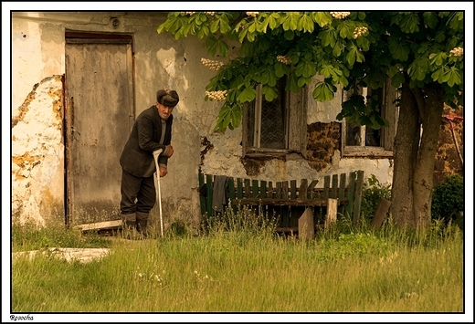 Rosocha - poolderski dom z darniowej rudy elaza _ zamieszkany przez 87 letniego pana ...