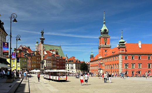 Warszawa. Plac Zamkowy.