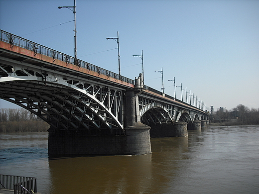 Warszawa. Most Poniatowskiego.