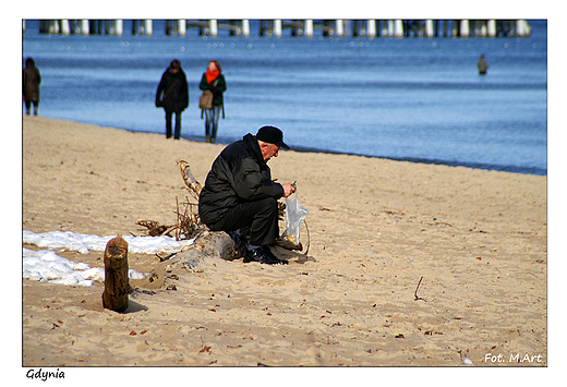 Gdynia - nad morzem