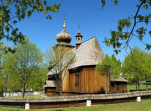 Skansen w Wygiezowie. Zabytkowy kociek.