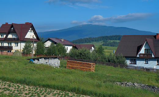 Orawa. Widok ze wsi Podwilk.