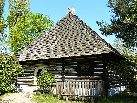 Maopolska. Skansen w Wygiezowie.