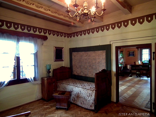 Muzeum Dwr w Stryszowie - sypialnia