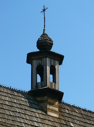 Skansen w Wygiezowie - wieyczka zabytkowego kocioa z Ryczowa z pocz.XVIIw.