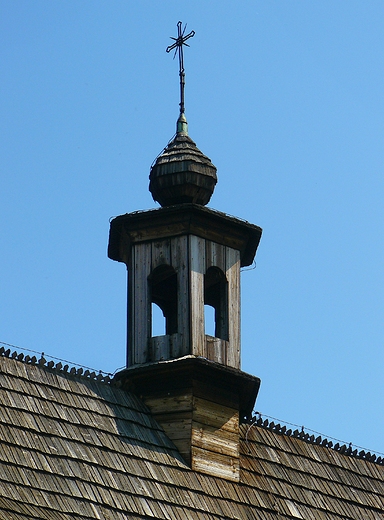 Skansen w Wygiezowie - wieyczka zabytkowego kocioa z Ryczowa z pocz.XVIIw.