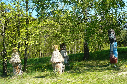 Skansen w Wygiezowie - pasieka.