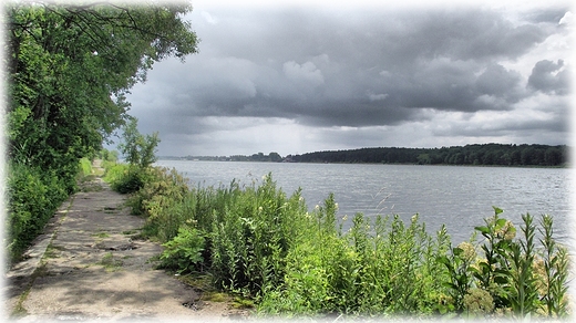 Mikoszewo- na prawym brzegu przekopu Wisy