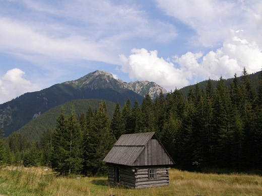 W drodze do schroniska PTTK na Hali Ornak