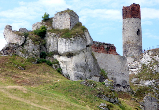 Olsztyn, ruiny zamku.