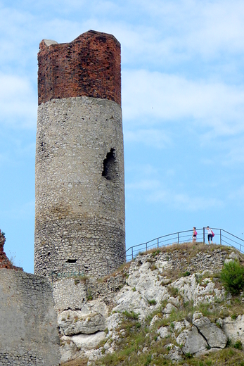 Olsztyn, ruiny zamku.