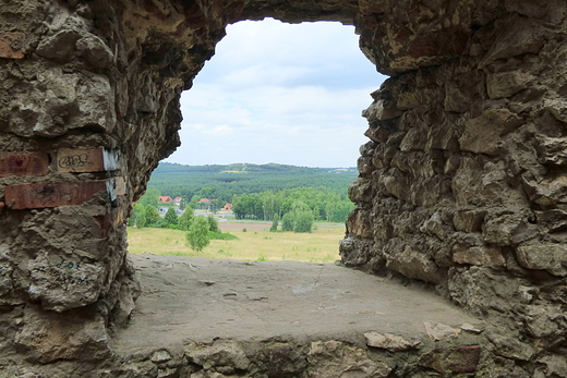 Olsztyn, ruiny zamku.