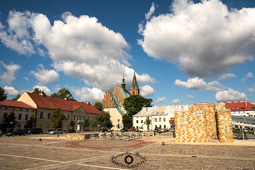 Rynek w Olkuszu.