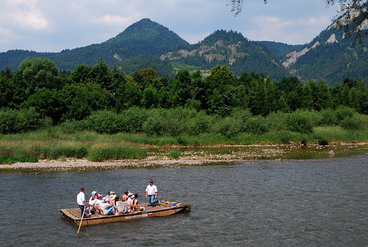 Pieniny. Spyw Dunajcem.