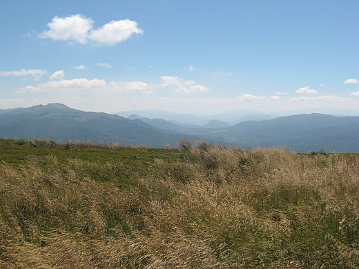 Widok z Pooniny Caryskij na wschd