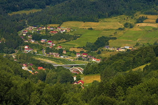 Rytro widziane z zachodniej strony