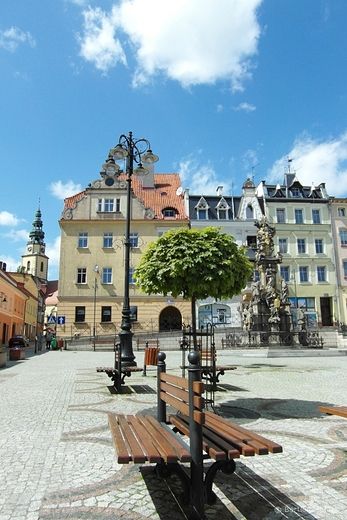 Rynek w Bystrzycy Kodzkiej