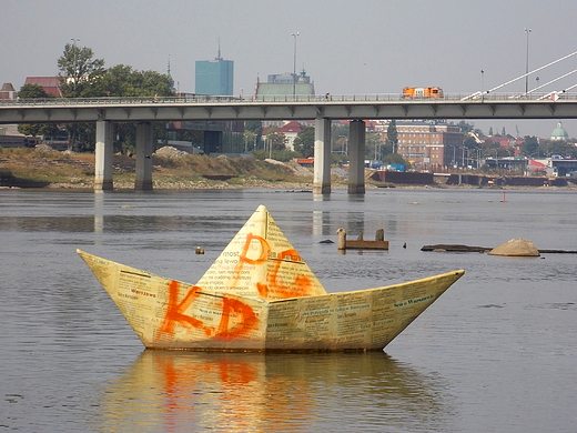 Warszawa. W sierpniu nad Wis.