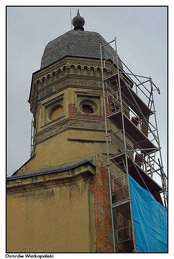 Ostrów Wielkopolski - wieża synagogi