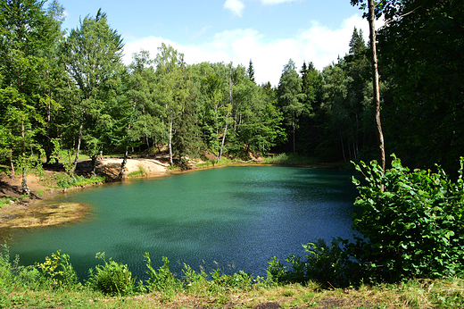 Wieciszowice - Bkitne jeziorko